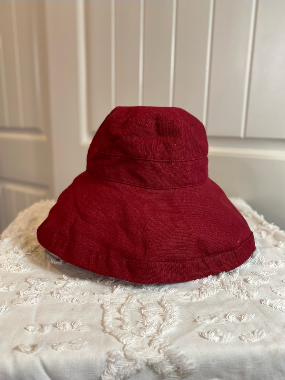 Scala Burgundy Bucket Hat